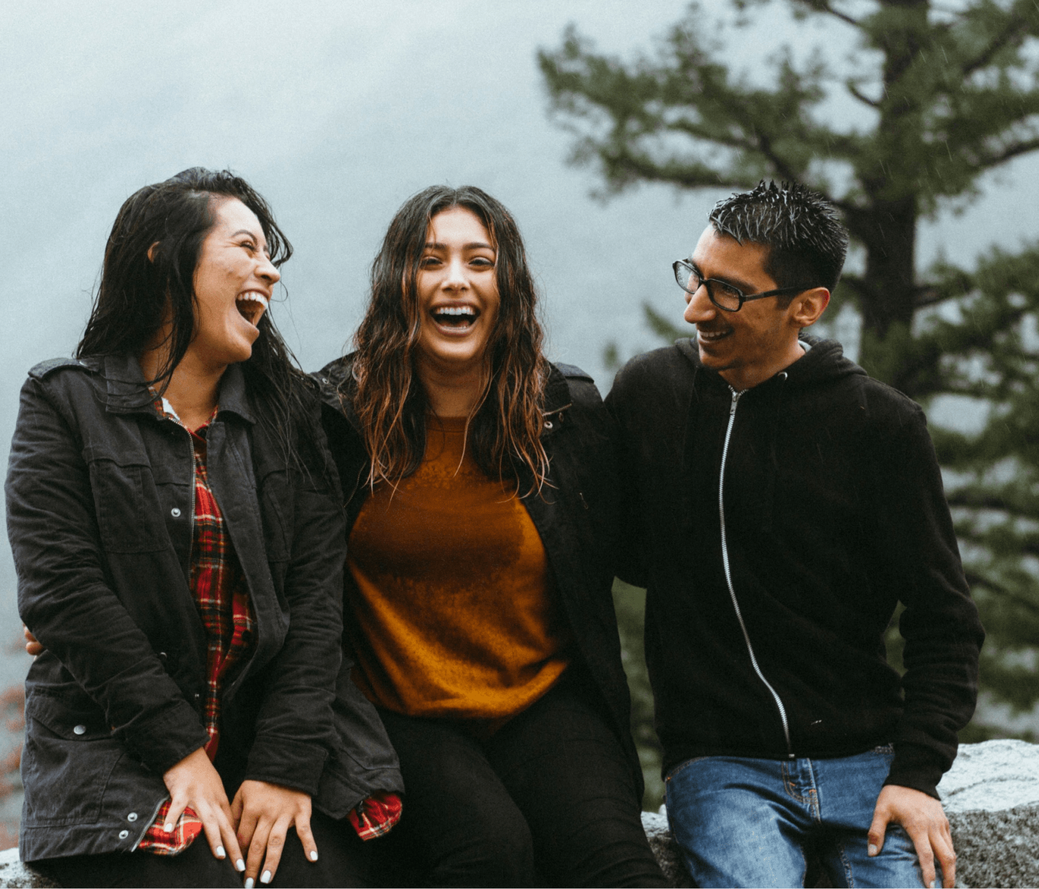 Image of smiling people